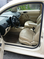 2009 VW BEETLE FRONT DRIVER SIDE INTERIOR TAN BEIGE