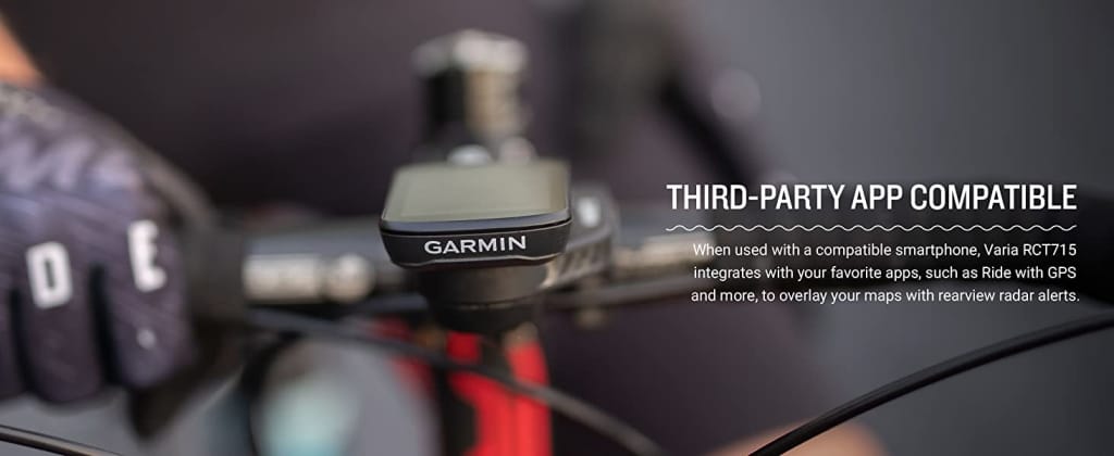 Garmin Varia RCT715 Camera with Tail Light