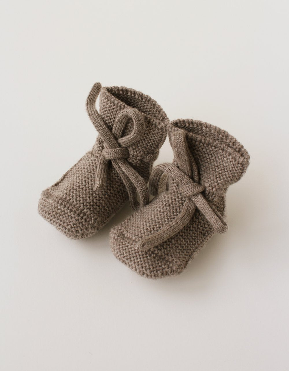 merino wool baby booties