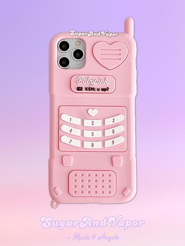 Pink Babe Cell Phone iPhone Case-Phone Case-Artemis greece