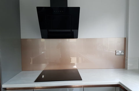 Portfolio Project - Copper Glass Splashback