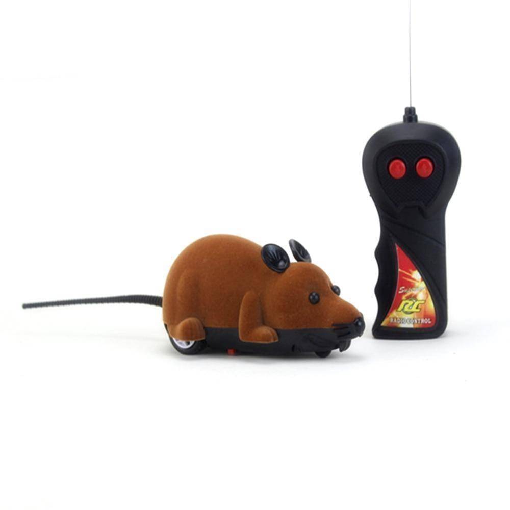 blijven Luxe Spin Afstandsbediening Rat Speelgoed | Interactief kattenspeelgoed - Cat Cave Co