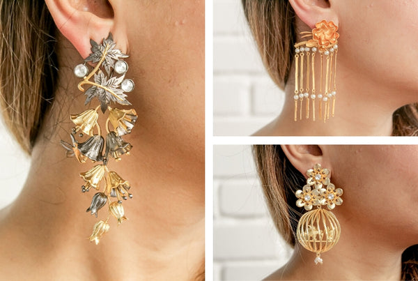 Los mejores aretes de 2020: aretes de diseñador y aretes grandes – Bombay  Sunset