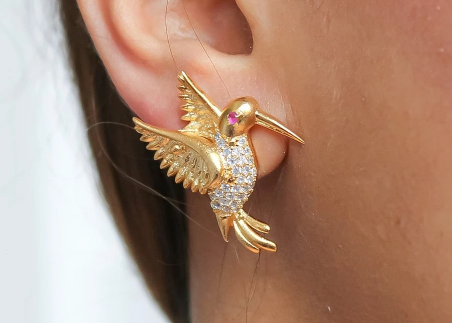Unique bridal earrings