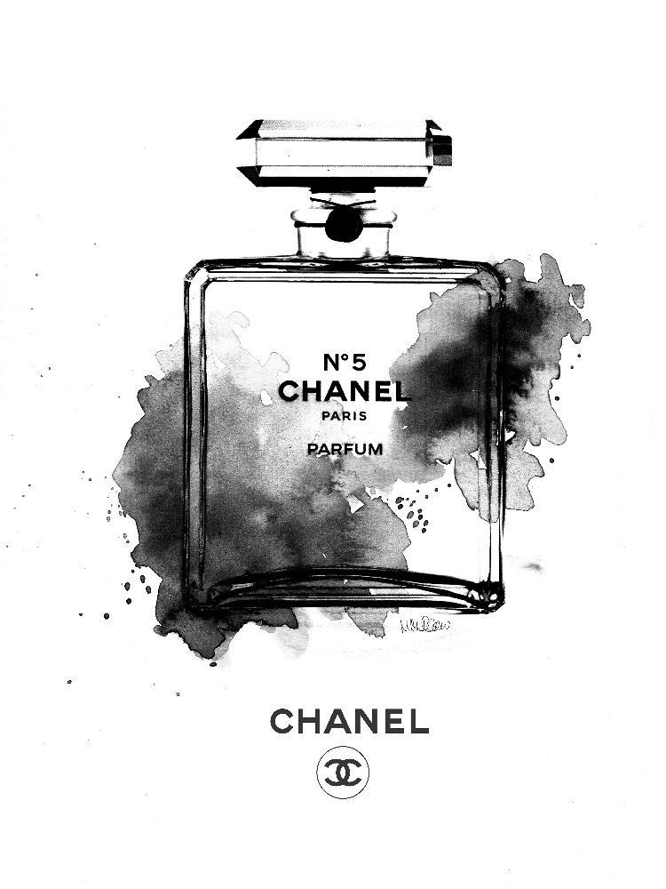 Chanel B & W by Mercedes Lopez Charro - Eyes On Walls