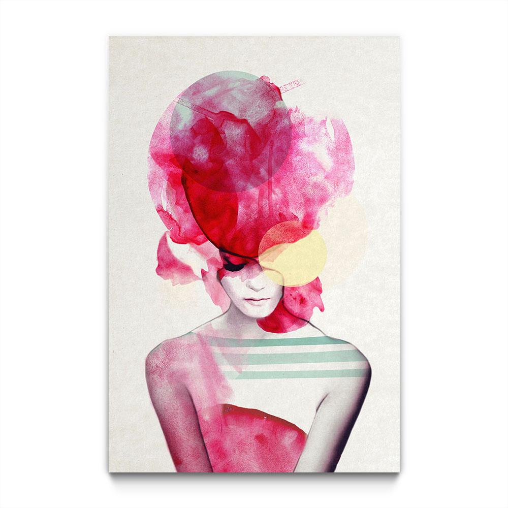 Bright Pink 2 by Jenny Rome - Eyes On Walls