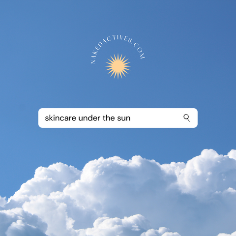 summer skincare under the sun UV UVA UBV hydrate moisturize and protect