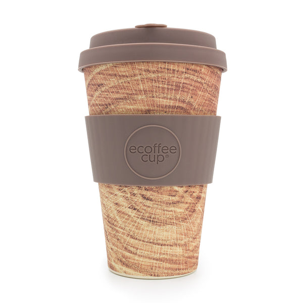 Reusable Bamboo Coffee Cup - Ecoffee Cup Kerr & Napier 12oz / 350ml Black