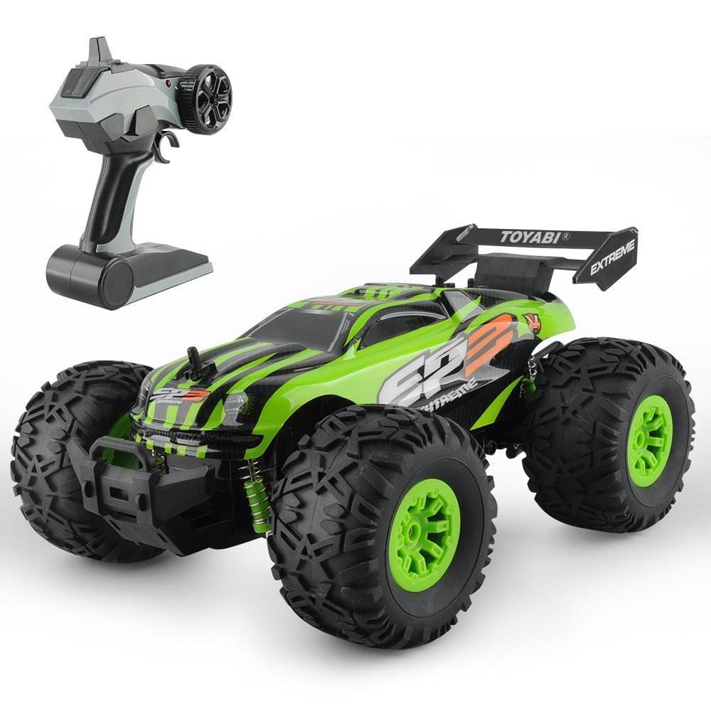 green remote control car