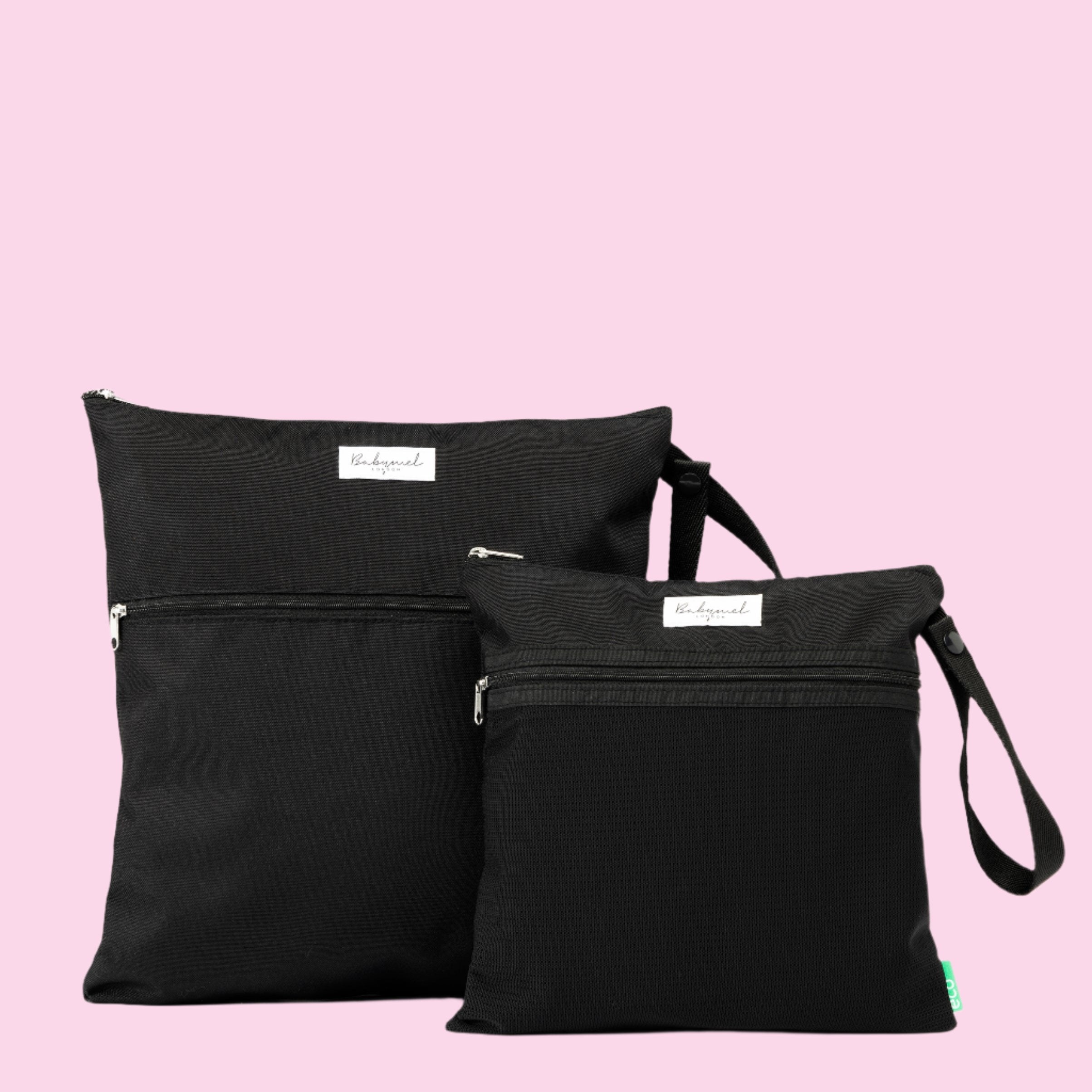 Image of Wet Bag & Change Pouch Set eco Black