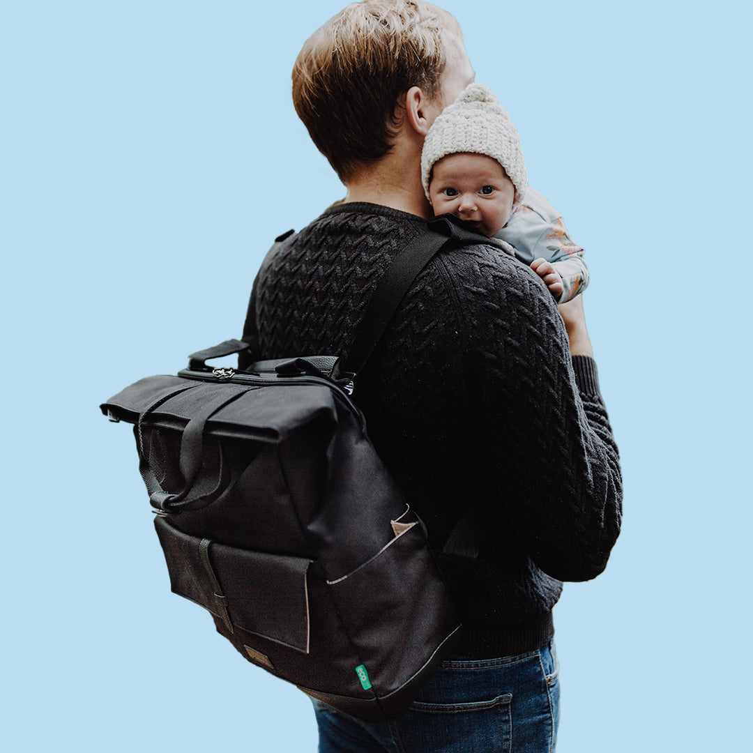 Image of Quinn eco Convertible Backpack Black