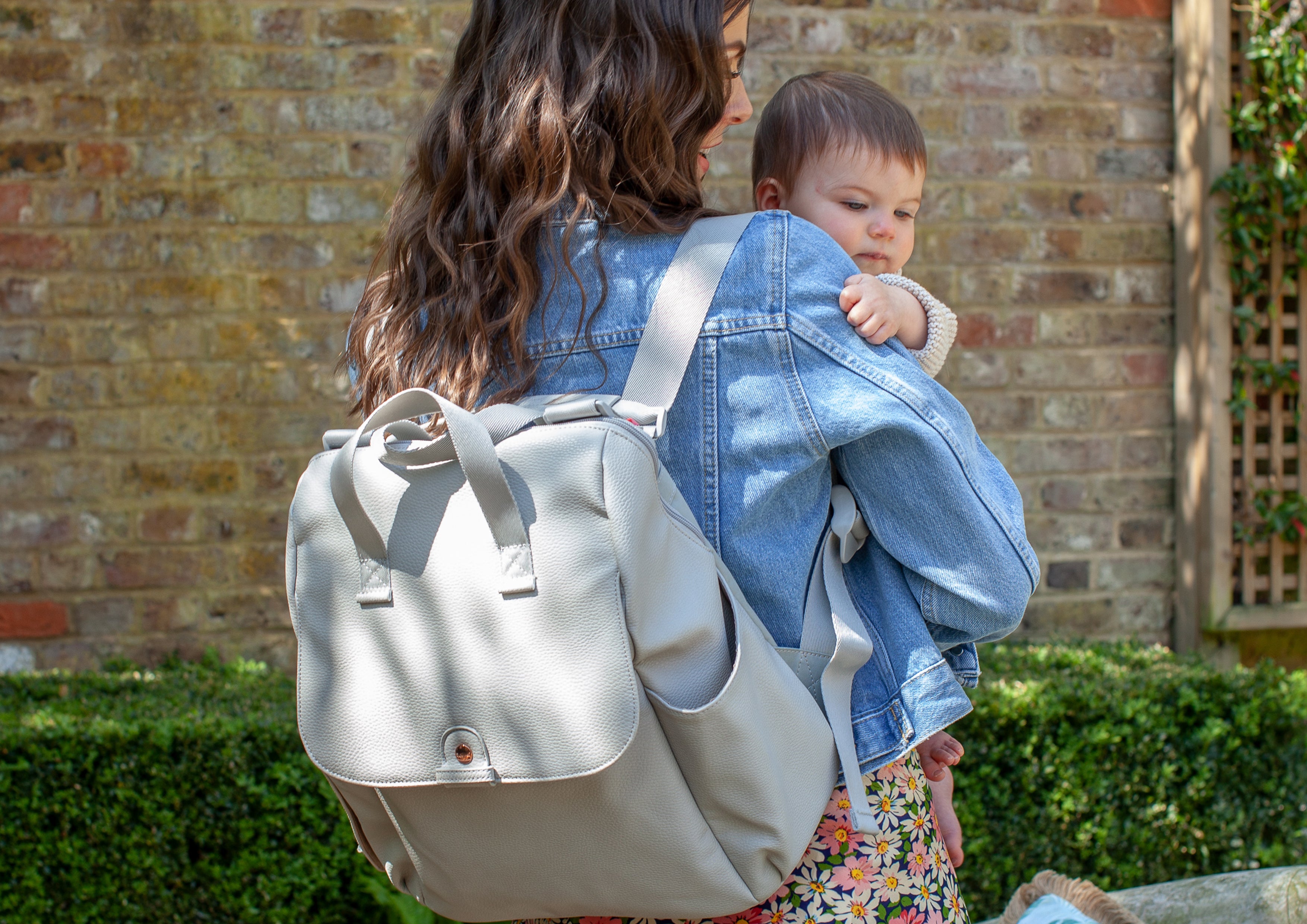 Modrn Diaper Bag Convertible Backpack Navy