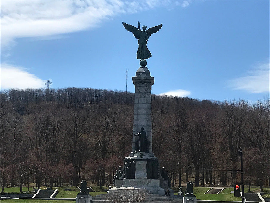 Mont Royal Angel Mount Royal Monument Tam Tam MTL Montreal