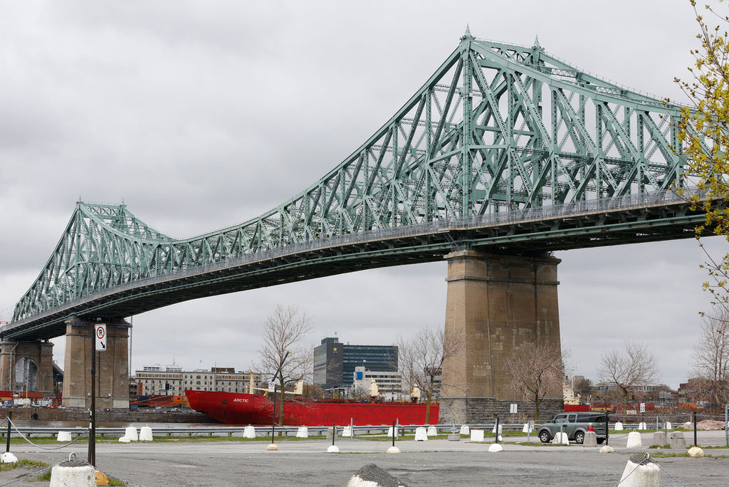 jacques cartier bridge construction