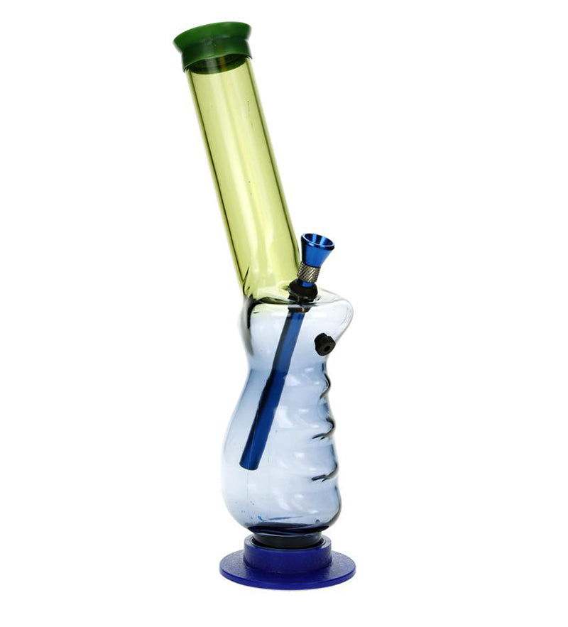 Acrylic pistol grip bong