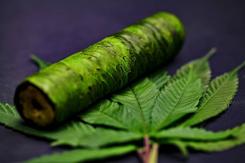 Cannagar on a pot leaf, image from Vegas Cannagarz on Instagram