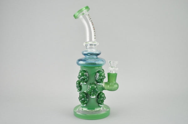 bubbler stacked cannabis smoke