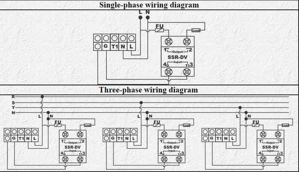 Wiring Diagram for TSG-V