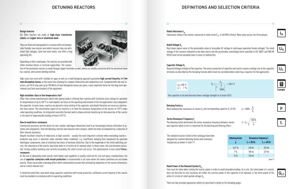 Selection of Reactors for PFC Capacitor Banks