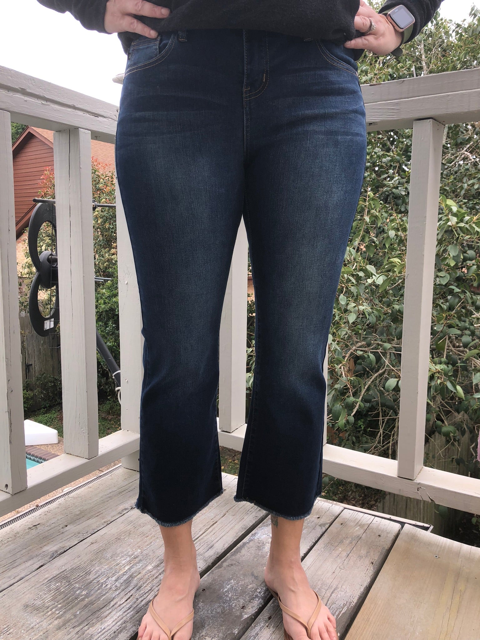 judy blue cropped jeans