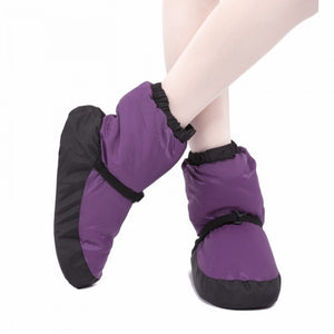 purple booties