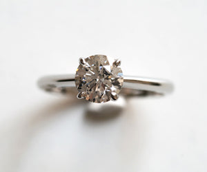 Diamond Solitaire engagement ring