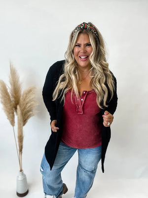 Lime Green Knit Cardigan (Copy) - Perfectly Paisley Boutique  - Lime Green Cardigan