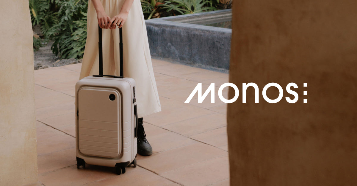 Compare Luggage Size  Monos Travel Suitcases & Accessories