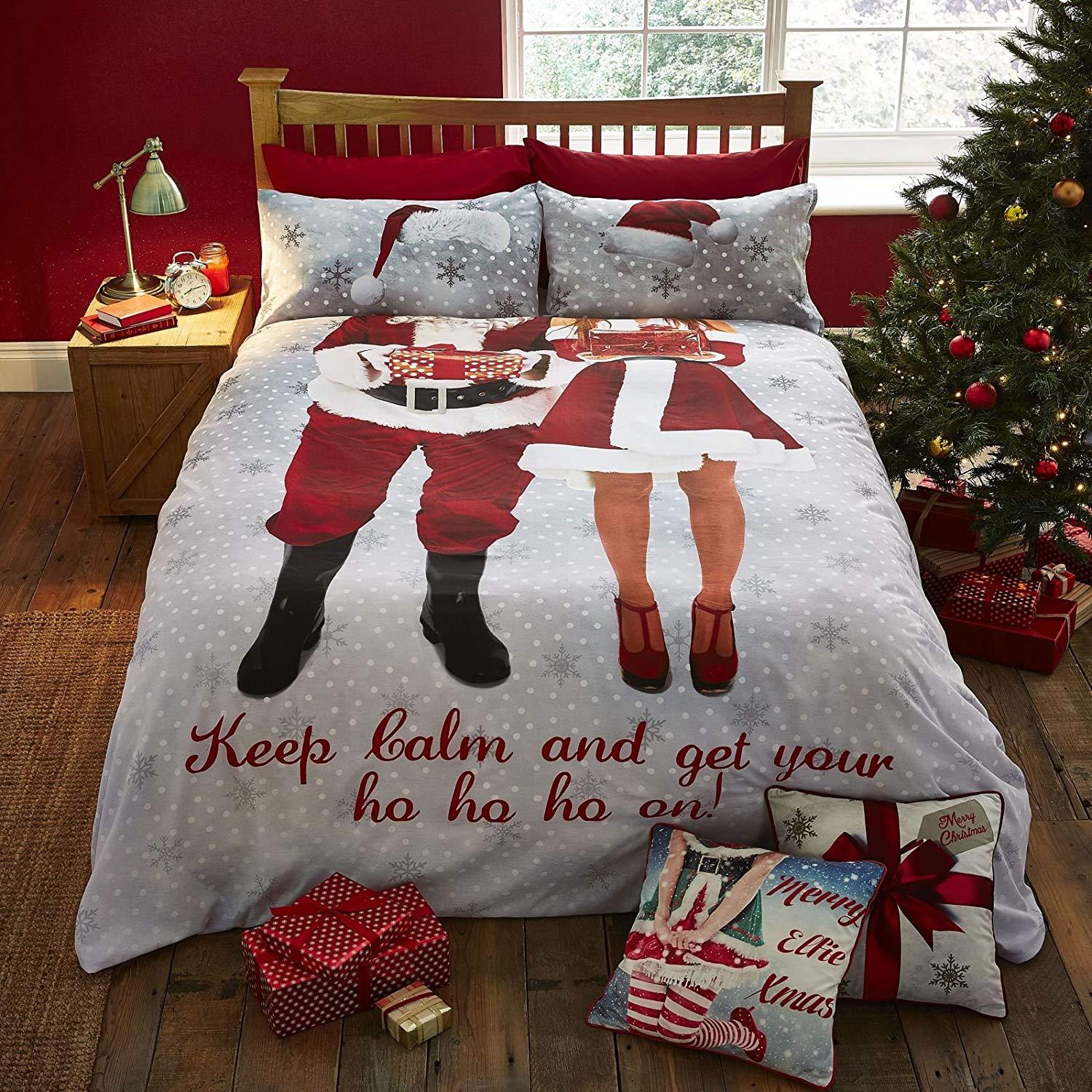 Christmas His Hers Bedding Set Bangscandy