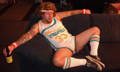 Jackie Moon Costume Pose