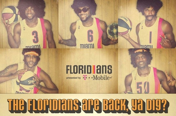Miami Heat Floridians Throwback Jerseys