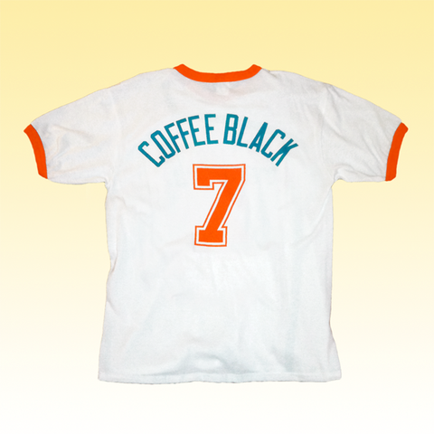 flint tropics jersey coffee black