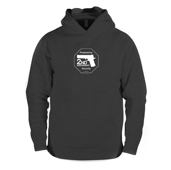 Second Amendment hooded sweatshirt - Dark Heather – The Patriot Post Shop