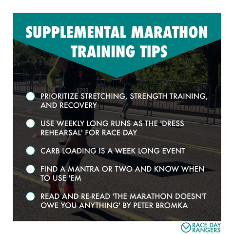 Race Day Rangers // Marathon Training Tips