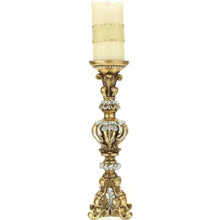 Load image into Gallery viewer, Mark Roberts 2023 Jeweled Footed Candle Holder