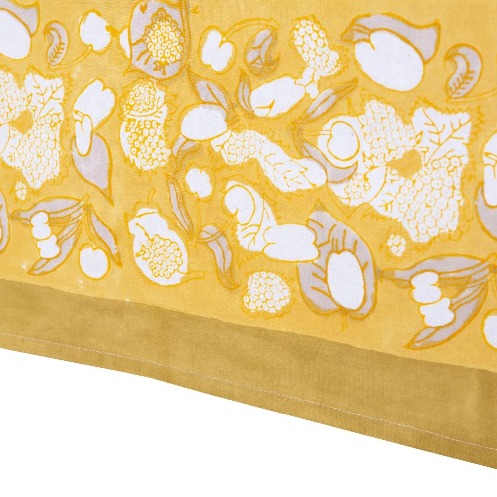 Couleur Nature Forest Harvest Grey & Mustard Tablecloth – Lijo Décor