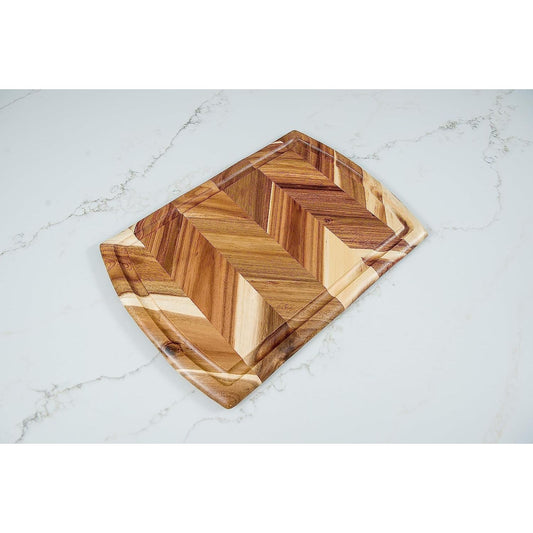 Lipper Expandable Over the Sink Cutting Board Bamboo