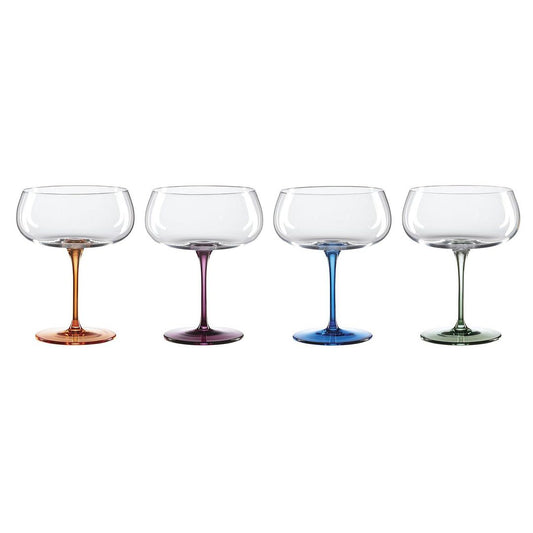 Oneida True Colors Cocktail Glasses, Set of 4