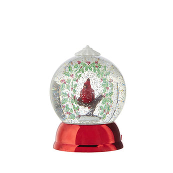 Snow Globes Glitter Water Globe Musical Snow Globe Decoration Plays We Wish  You a Merry Christmas , 100mm,Christmas Tree