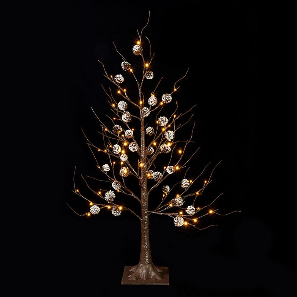 Raz Imports Lights 4.5' Lighted Snowy Tree – Lijo Décor