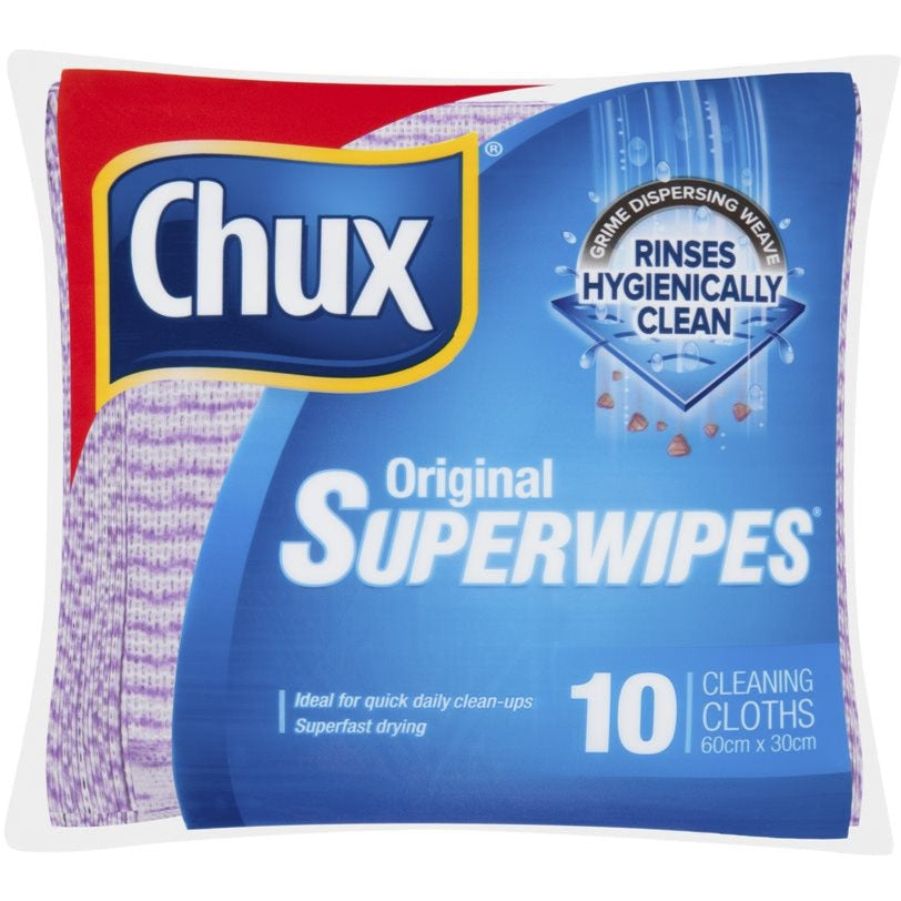Chux Original Superwipes 10pk