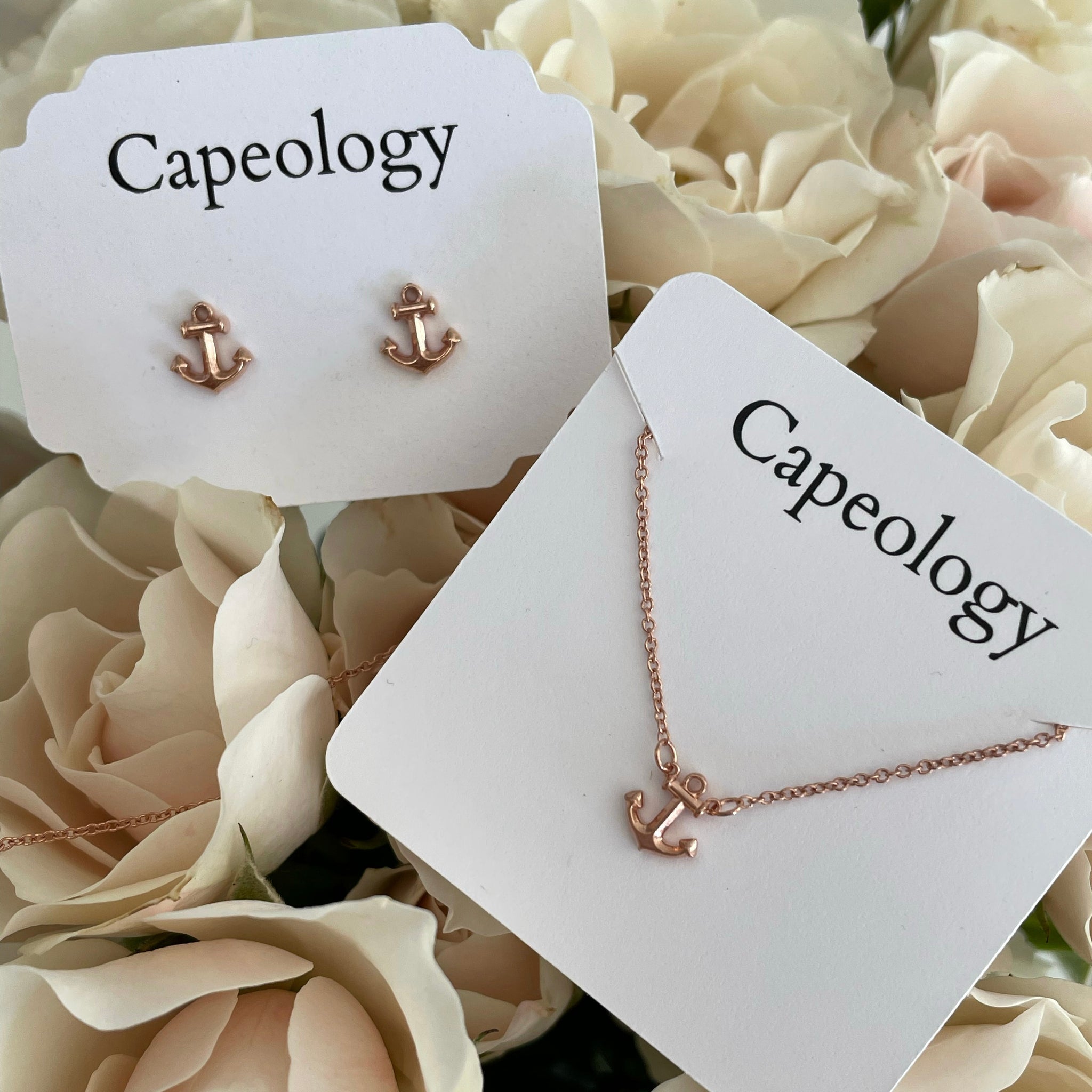 Anchor Earrings – Capeology
