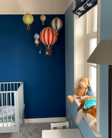 Balloon travels in child's room | Crafthouse Interior Projects