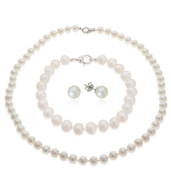 freshwater pearl set