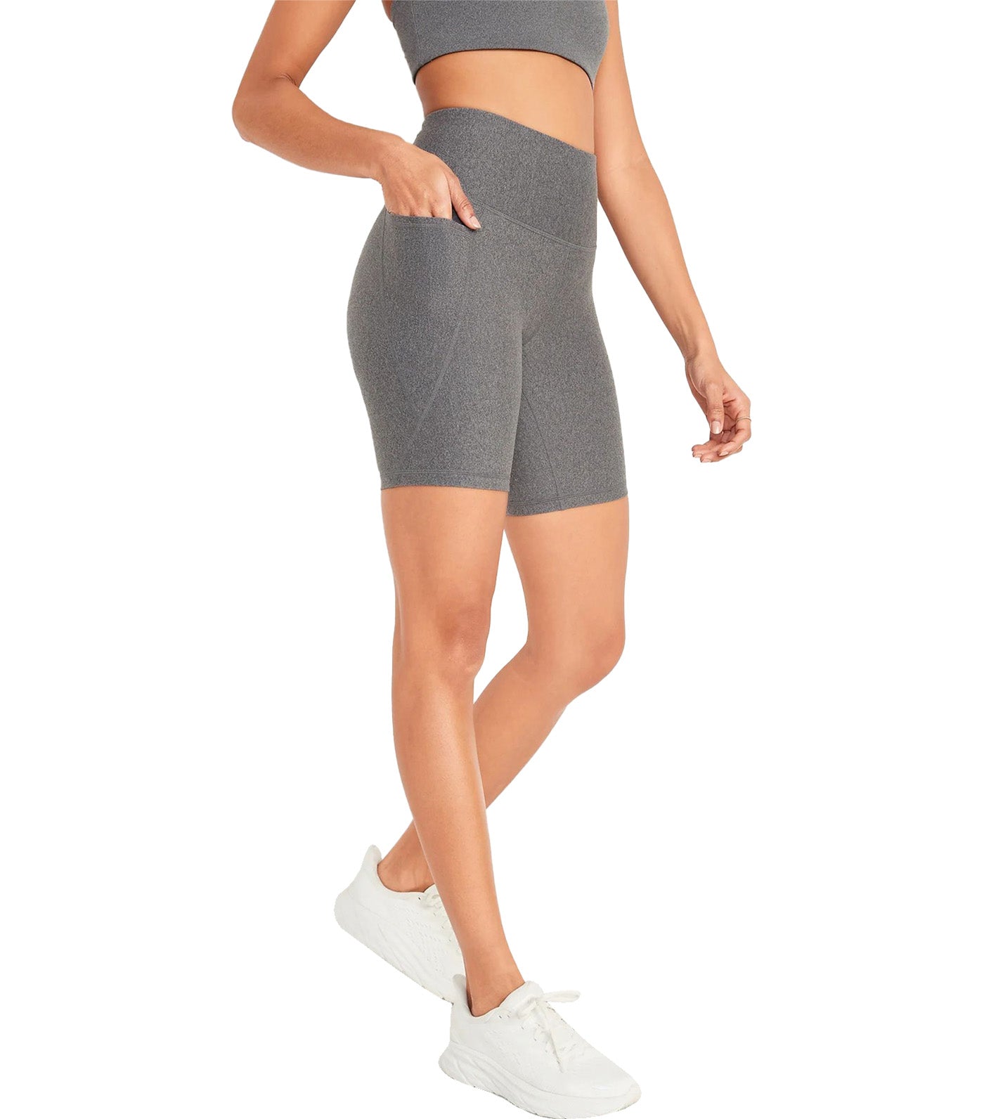 Old Navy - High-Waisted PowerSoft Shorts for Women -- 3-inch