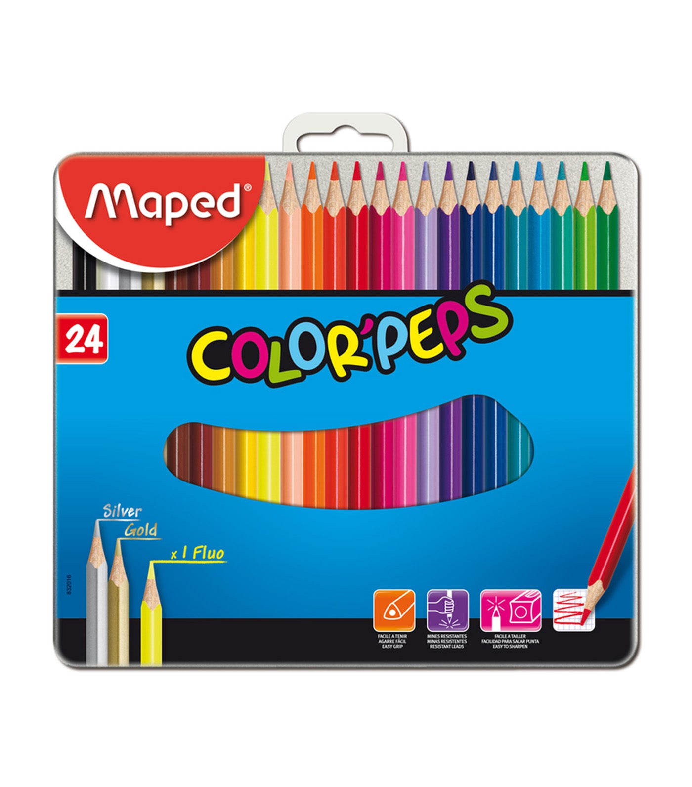 Maped Color Peps Wax Crayons 24 Colors – Pettah Online