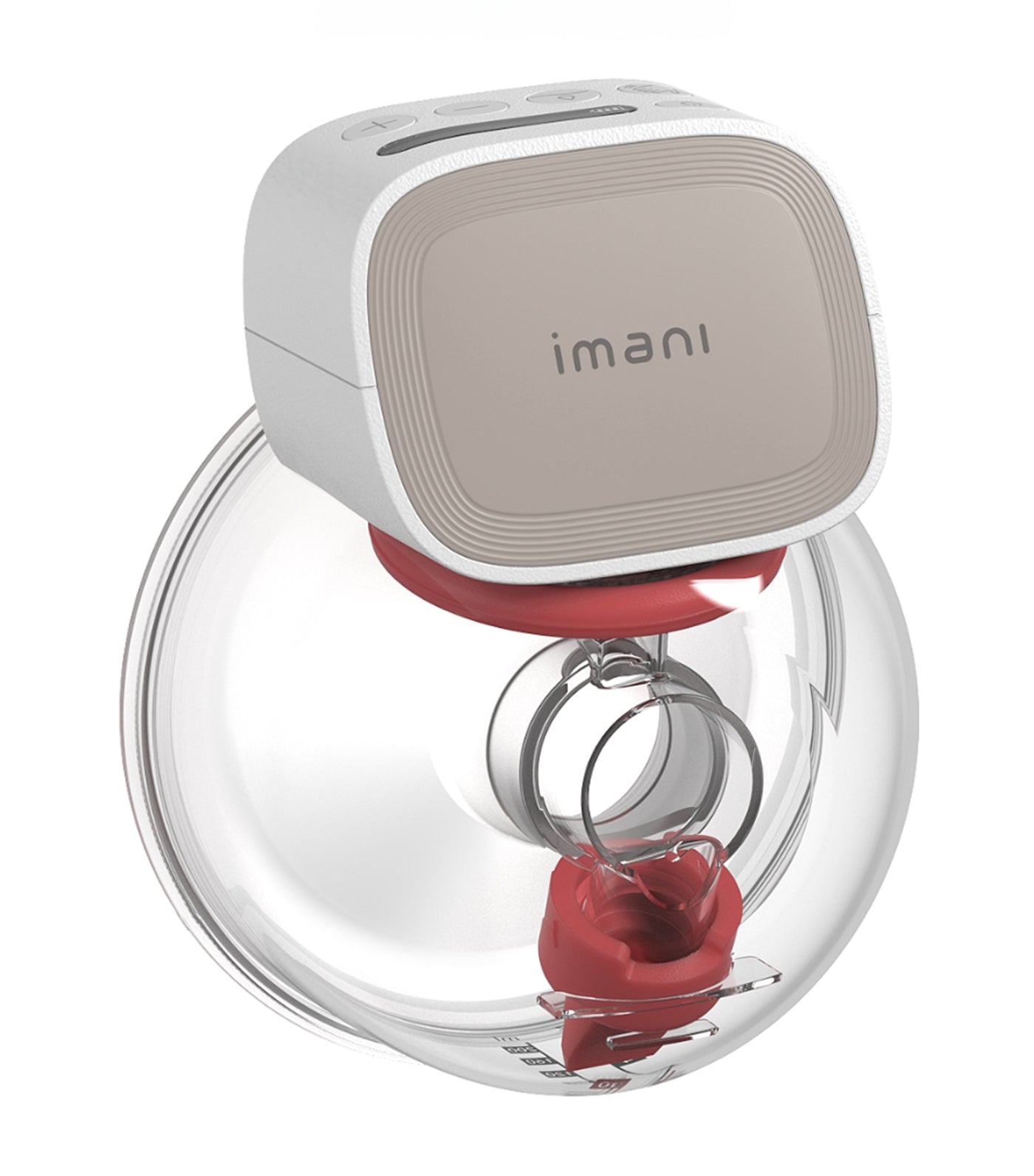imani Handsfree Cup Set (Clear) - One Pair
