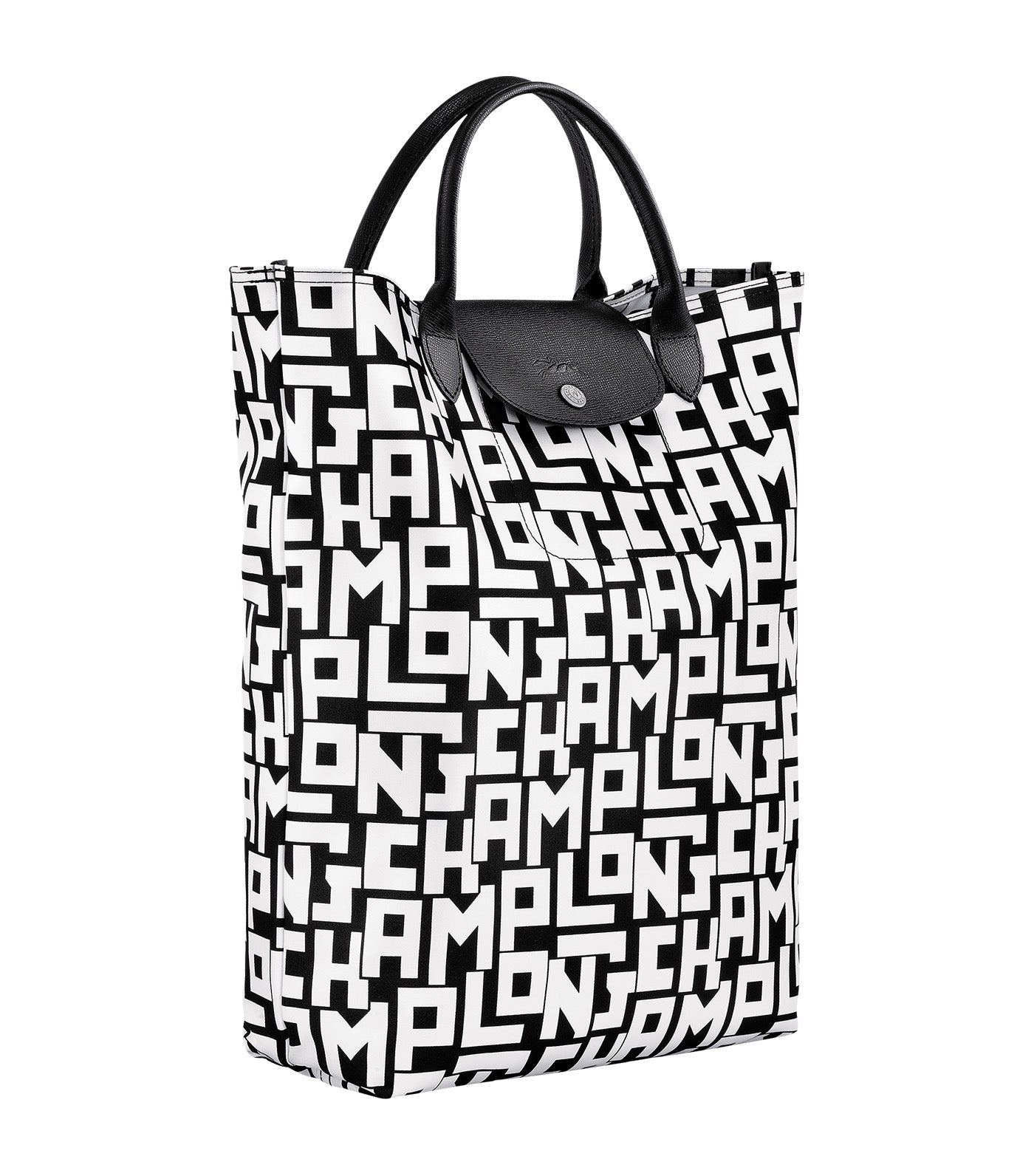 Box-Trot S Crossbody bag Straw/Black - Canvas (10174HDTH92)
