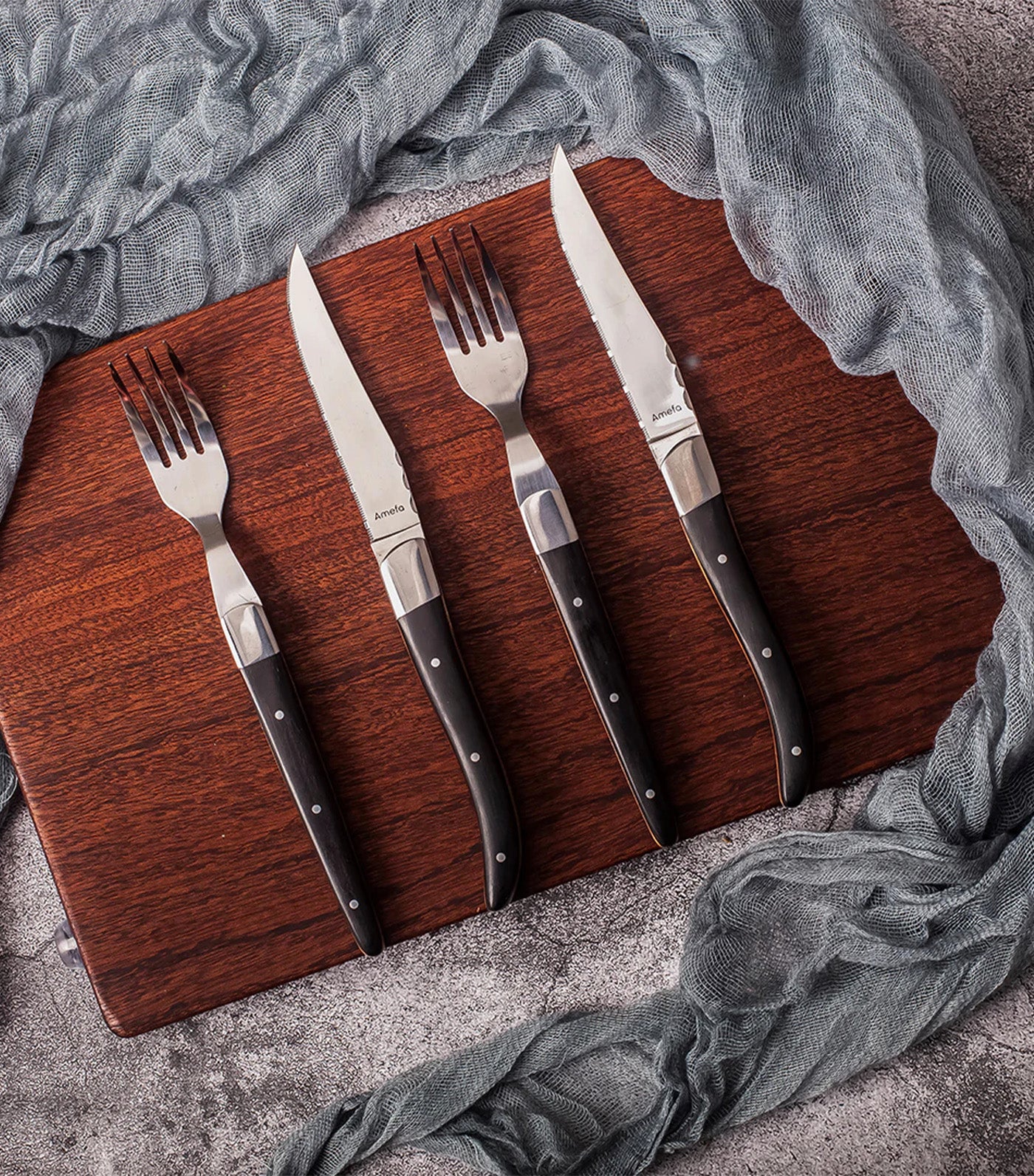 Royal Red Steak Knife Set 