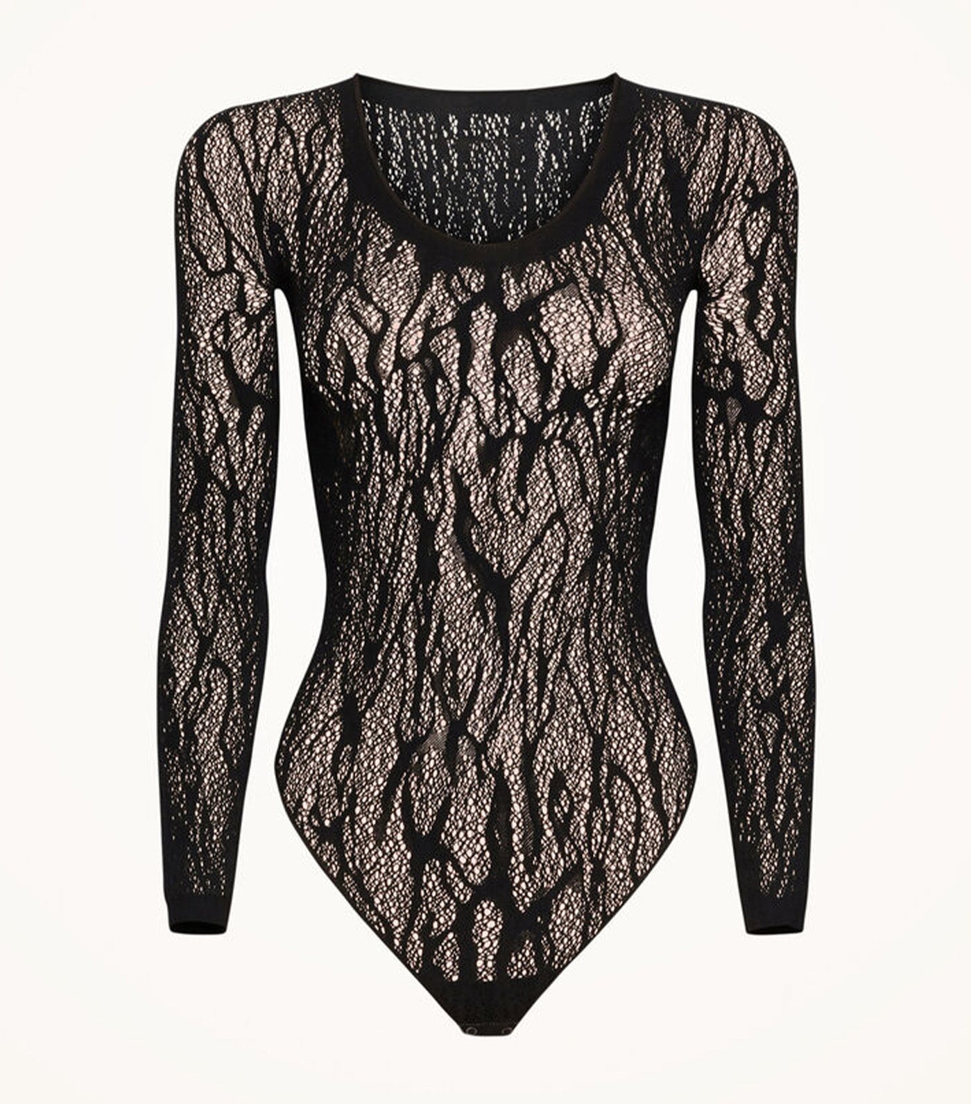 Wolford Buenos Aires String Bodysuit Black